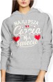 Najlepsza ciocia na świecie Damska bluza z kapturem 