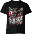 Polska siatkówka dla kibica siatkówki Dziecięca koszulka 