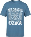 Nie drażnij dzika Męska koszulka 