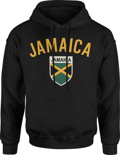 Jamaica jamajka reggae letnia rasta Męska bluza z kapturem 