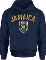 Jamaica jamajka reggae letnia rasta Męska bluza z kapturem 