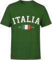 Italia Włochy Męska koszulka 