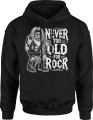 Never too old for rock Męska bluza z kapturem 