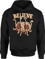 Latający Potwor Spaghetti Believe Męska bluza z kapturem 