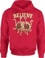 Latający Potwor Spaghetti Believe Męska bluza z kapturem 
