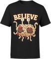 Latający Potwor Spaghetti Believe Męska koszulka 
