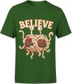 Latający Potwor Spaghetti Believe Męska koszulka 
