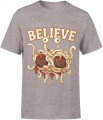 Latający Potwor Spaghetti Believe Męska koszulka 