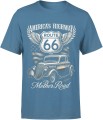 Americas Highway Route 66 Męska koszulka 
