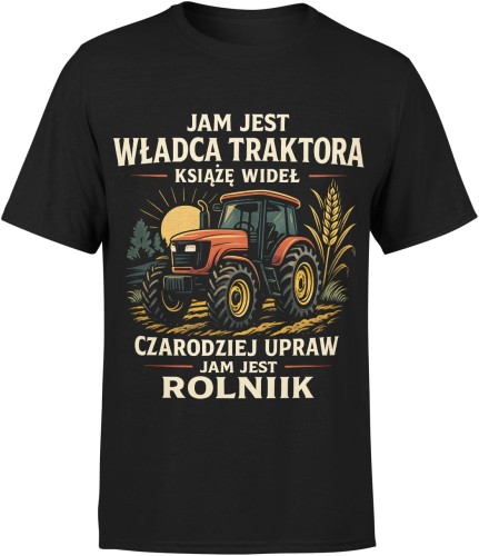 Jam jest rolnik Męska koszulka 