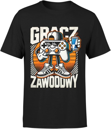 Gracz zawodowy Męska koszulka 