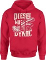 Diesel musi dymić Męska bluza z kapturem 