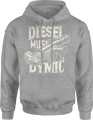 Diesel musi dymić Męska bluza z kapturem  