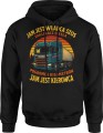 Jam jest kierowca Męska bluza z kapturem 