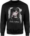 Evil Smile psycho girl Męska bluza 