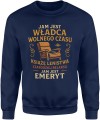 Jam jest emeryt Męska bluza 