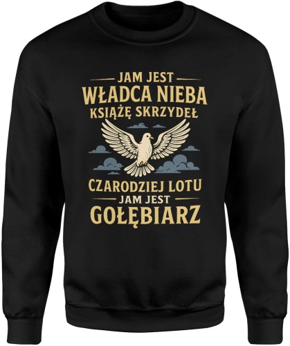 Jam jest gołębiarz Męska bluza 
