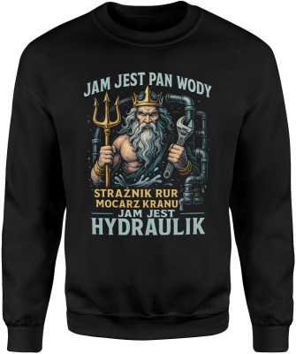 Jam jest hydraulik dla hydraulika Męska bluza