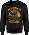 Jam jest kierowca Męska bluza 