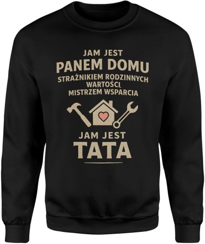 Jam jest Tata Męska bluza 