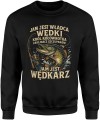 Jam jest wędkarz Męska bluza 