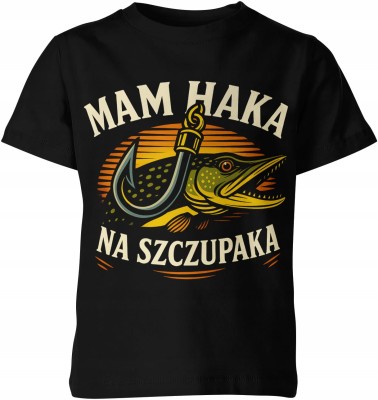 Mam haka na szczupaka Dziecięca koszulka