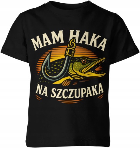 Mam haka na szczupaka Dziecięca koszulka 