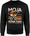 Moja nowa fura z wózkiem Męska bluza 