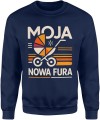 Moja nowa fura z wózkiem Męska bluza 