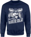 Najlepszy facet na łosiedlu z łosiem Męska bluza 