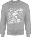 Najlepszy facet na łosiedlu z łosiem Męska bluza  