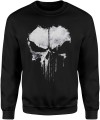 Punisher czaszka grunge Męska bluza  