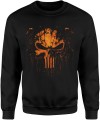 Punisher czaszka punk Męska bluza 