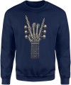 Szkielet gitarzysta Męska bluza 
