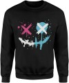 Uśmiech smile z uśmiechem Męska bluza 