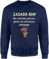 Zasada BHP prezent dla bhpowca Męska bluza 