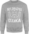 Nie drażnij dzika Męska bluza 