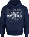Zaufaj mi jestem inżynierem Męska bluza z kapturem 