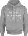 Zaufaj mi jestem inżynierem Męska bluza z kapturem 