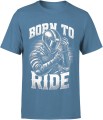 Born to ride ścigacz Męska koszulka 