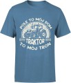 Traktor z traktorem rolnik dla rolnika Męska koszulka 