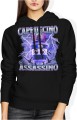 Cappuccino Assassino Kawa Ninja Asasino Damska bluza z kapturem 