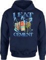 I Eat Cement Męska bluza z kapturem 