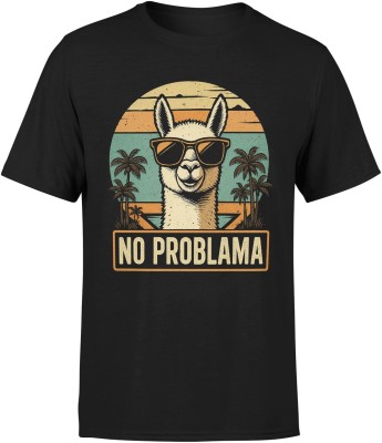No Problama z lama Męska koszulka