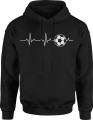 Piłka Nożna Football Kibica Futbol Męska bluza z kapturem 