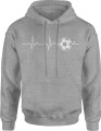 Piłka Nożna Football Kibica Futbol Męska bluza z kapturem   