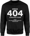 Error 404 Męska bluza 