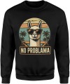 No Problama z lama Męska bluza 