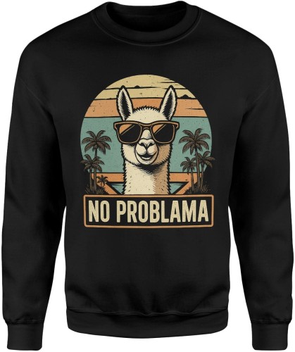 No Problama z lama Męska bluza 