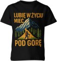 Lubie w życiu mieć pod górę Dziecięca koszulka 